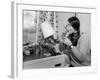 Putting on Make-Up-null-Framed Photographic Print