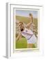 Putting the Shot: Won by Leo Sexton (Usa) with a New Olympic Record of 16.005M-null-Framed Photographic Print