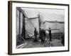 Putting Up a Marquee-null-Framed Photographic Print