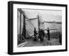 Putting Up a Marquee-null-Framed Photographic Print