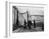 Putting Up a Marquee-null-Framed Photographic Print