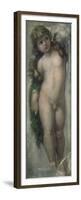 Putto (copie d'une fresque de l'Académie de Saint-Luc à Rome)-Gustave Moreau-Framed Premium Giclee Print