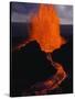 Puu Oo Crater Erupting-Jim Sugar-Stretched Canvas