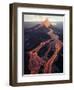 Puu Oo Crater Erupting-Jim Sugar-Framed Premium Photographic Print