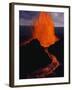 Puu Oo Crater Erupting-Jim Sugar-Framed Photographic Print