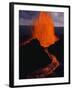 Puu Oo Crater Erupting-Jim Sugar-Framed Photographic Print