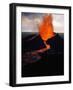 Puu Oo Crater Erupting-Jim Sugar-Framed Photographic Print