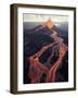 Puu Oo Crater Erupting-Jim Sugar-Framed Photographic Print