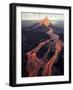 Puu Oo Crater Erupting-Jim Sugar-Framed Photographic Print