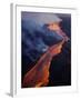 Puu Oo Crater Erupting-Jim Sugar-Framed Photographic Print
