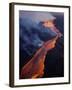 Puu Oo Crater Erupting-Jim Sugar-Framed Photographic Print