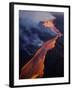 Puu Oo Crater Erupting-Jim Sugar-Framed Photographic Print