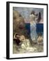 Puvis De Chavannes: Girls-Pierre Puvis de Chavannes-Framed Giclee Print