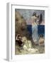 Puvis De Chavannes: Girls-Pierre Puvis de Chavannes-Framed Giclee Print