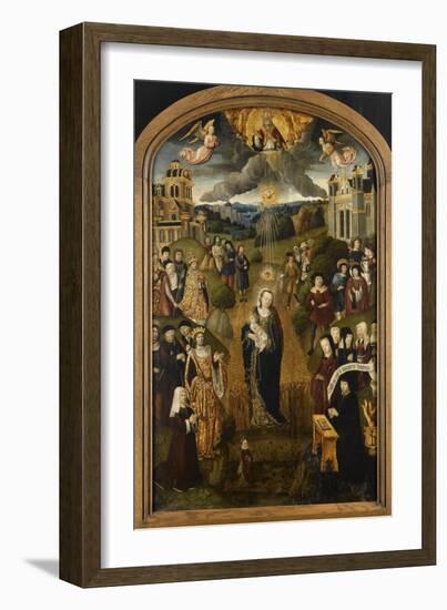 Puy d'Abbeville : la Vierge au froment-null-Framed Giclee Print