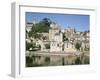 Puy d'Eveque and River Lot, Lot, Aquitaine, France-Tony Gervis-Framed Photographic Print