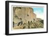 Puye Cliff Dwellings-null-Framed Premium Giclee Print