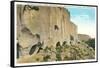 Puye Cliff Dwellings-null-Framed Stretched Canvas