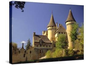 Puymartin Castle, Dordogne, Aquitaine, France-Peter Higgins-Stretched Canvas