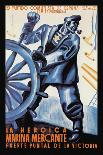 The Heroic Merchant Navy-Puyol-Framed Art Print