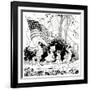 Puzzle--Find Columbia - Child Life-Helen Hudson-Framed Giclee Print