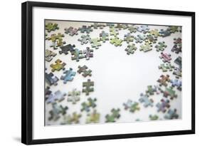 Puzzle Heart II-Karyn Millet-Framed Photographic Print