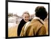 PUZZLE OF A DOWNFALL CHILD, 1970 directed by JERRY SCHATZBERG Faye Dunaway and Barry Primus (photo)-null-Framed Photo