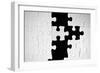 Puzzle-mypokcik-Framed Art Print