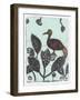 Puzzled Red Bird 17-Maria Pietri Lalor-Framed Giclee Print