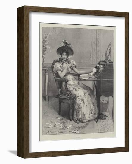 Puzzled-Gabriel Nicolet-Framed Giclee Print