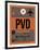 PVD Providence Luggage Tag I-NaxArt-Framed Art Print