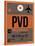 PVD Providence Luggage Tag I-NaxArt-Stretched Canvas