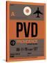 PVD Providence Luggage Tag I-NaxArt-Stretched Canvas