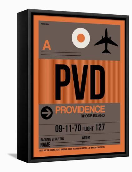 PVD Providence Luggage Tag I-NaxArt-Framed Stretched Canvas