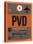 PVD Providence Luggage Tag I-NaxArt-Stretched Canvas