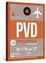 PVD Providence Luggage Tag II-NaxArt-Stretched Canvas