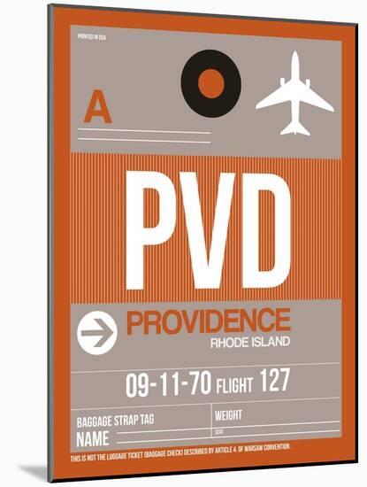 PVD Providence Luggage Tag II-NaxArt-Mounted Art Print