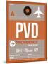 PVD Providence Luggage Tag II-NaxArt-Mounted Art Print