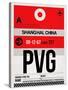 PVG Shanghai Luggage Tag I-NaxArt-Stretched Canvas