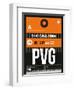 PVG Shanghai Luggage Tag II-NaxArt-Framed Art Print