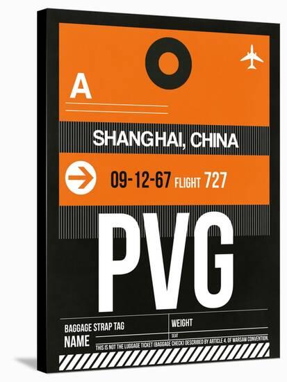 PVG Shanghai Luggage Tag II-NaxArt-Stretched Canvas