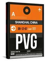 PVG Shanghai Luggage Tag II-NaxArt-Stretched Canvas