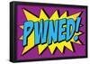 Pwned! Comic Pop-Art Art Print Poster-null-Framed Poster