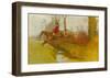 Pychley Frank Freeman-Cecil Aldin-Framed Premium Giclee Print