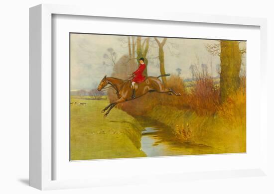 Pychley Frank Freeman-Cecil Aldin-Framed Premium Giclee Print