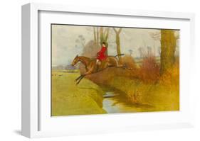 Pychley Frank Freeman-Cecil Aldin-Framed Premium Giclee Print