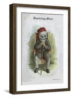 Pychology Major-F. Frusius M.d.-Framed Art Print