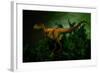 Pycnonemosaurus Was a Carnivorous Dinosaur from the Late Cretaceous Period-null-Framed Art Print
