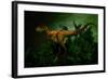 Pycnonemosaurus Was a Carnivorous Dinosaur from the Late Cretaceous Period-null-Framed Art Print