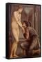 Pygmalian:The Soul Attains Iv-Edward Burne-Jones-Framed Stretched Canvas